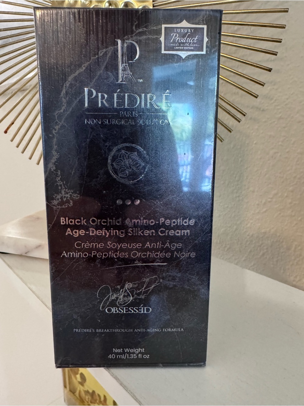 Black Orchid Amino-Peptide Age-Defying Silken Cream – Black